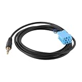 YINETTECH 1 pieza de cable adaptador de entrada AUX de 3,5 mm compatible con Peugeot Boxer 11-13