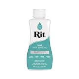 Craft County Rit Dye líquido – 8 oz - Uso en algodón, lana, nailon, etc. Tinte no tóxico – Ropa, zapatos, accesorios y decoración