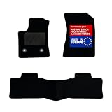 DBS – Alfombra de Suelo para Coche, a Medida, Adecuada para su Renault AUSTRAL E-Tech Full Híbrido y 1.2 Mild Híbrido (a Partir de 07/2022) Antideslizante: Clips + autogrip – 3 Piezas: protección