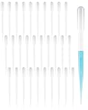 Acual 30 Pipetas de Transferencia Plástico 3ml con Escala de Precisión | 30 Pipetas de 3ml con Escala Precisa, Plástico Seguro, Ideales para Aceites, Perfumes, Resina y Manualidades.