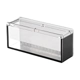 Fish Viewing Box, Acrylic Aquatic Observation Case, Clear Breeder Container | Cámara de aislamiento transparente, integrada en escala de medición, fácil observación de peces, adecuado para cangrejos