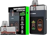 Vaporesso ECO Nano Pro Kit 1000mAh Built-in Battery fit 6ml ECO Nano 0.6/0.8/1.2ohm Mesh Pod 25000 puffs Electronic Cigarette Vape Support ECO/POWER Mode No Nicotine (Gummetal)