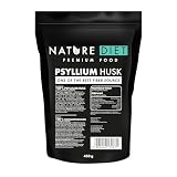 Nature Diet Cáscara de Psyllium, 450 g, Alto en Fibra, Psyllium Husk | Ayuda a la Digestión, Vegano, Sin Gluten & Sin Lactosa, Para Dieta Keto & Low-Carb, Ideal para Bebidas & Recetas