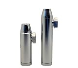 TORNADO´S Kit X2 contenedores de 1 y 2 Gramos en Aluminio Pulido