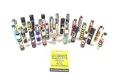 CLIPPER® Wundertüten KOGU Überraschungsmix Collector Mix Clipper encendedores plus gratis Zugaben, 15 Clipper + gratis Clipper Feuersteine