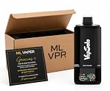 MLVAPER Sixer 180K Difusor de Aroma 6 en 1 – Seis Aromas, Portátil y Compacto Formato de Larga Duración, Selector de 6 Perfiles, Indicador Digital, Diseño Ergonómico, Fácil de Transportar