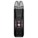 Vaporesso | Luxe XR Max 2 Kit de vapeo | 3200 mah | 80W | Vaper recargable compatible con resistencias GTX single y dual | 2ml | Vaper sin nicotina | Cigarrillo electronico sin liquido (Dark Black)