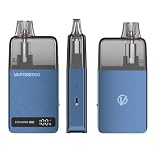 Vaporesso Eco Nano Plus Kit 1400mAh Built-in Battery fit 10ml ECO Nano 0.6/0.8/1.2ohm Mesh Pod 35000 puffs Electronic Cigarette Vape Airflow Adjustable No Liquid No Nicotine (Azul cielo)