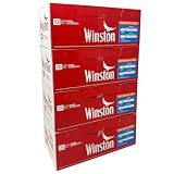 Marlboro Gizeh Raucherbedarf GmbH 1000 (4 x 250) Winston Extra (Tubos, filtros, Cigarrillos)