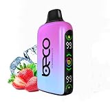 Vaper Sin Nicotina 15000 Pod Recargable Tipo C, Cigarrillo Electrónico Pantalla de Visualización LED