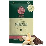 Prema Vanilla Polvo de Vainilla Bourbon Bio de Madagascar, Sin Azúcar, 14g | Sin Alcohol y Sin Grumos, Textura Fina, Aroma Intenso para Café, Repostería, Postres, Batidos y Platos Salados, Sin Aditivos