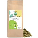 Alpi Nature Lúpulo Entero 250g, Pétalos de Lúpulo Enteros Secos, Humulus Lupulus, Infusión Suelta