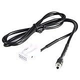 ENJOY-UNIQUE Adaptador AUX para coche Cable de audio compatible con Peugeot 307 308 407 408 507 para Citroen C2 C5 RD4 C-Quatre