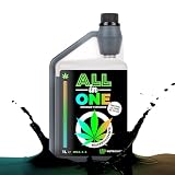 UP NUTRIENTS Fertilizante ALL IN ONE Cannabis Interior y Exterior 1 L - Abono Plantas NPK 5-1-5 Plantas Todas las Fases Crecimiento y Floración - 100% Biológico - Envío Discreto