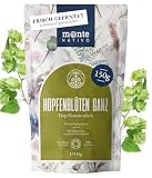 Flores de lúpulo enteras Monte Nativo (150g) - Té de lúpulo cuidadosamente secado a partir de flores de lúpulo aromáticas y sabrosas - Té de lúpulo 100% puro y natural, sin aditivos