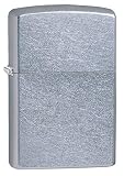 Zippo Encendedor a Prueba de Viento - Street Chrome - Recargable - Estuche de Regalo - Metal - Hecho en EEUU