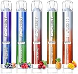 Cigarrillo Electrónico Pod Kit, Vaporizer Vape, Vaper Kit E Cigarette Vaporizador Sin Líquido | 5 piezas