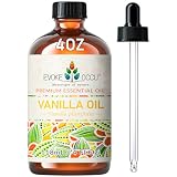 EVOKE OCCU Aceite Esencial de Vainilla para Difusor, Piel y Aromaterapia | Aceite Puro de Vainilla para Aromaterapia Difusor Masaje Fragancia DIY Vela Fabricación de Jabón - 4 fl oz / 118 mL
