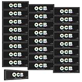 OCB Negro - Papel para liar cigarrillos 1 1/4-25 librillos