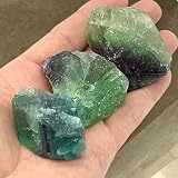 arana's - Fluorita arco iris piedra natural en bruto 3-5 cm - Cristales naturales y piedras preciosas - Reiki equilibrio metafisico - Piedras curativas sanacion decoracion (100g Flurita Arco Iris)